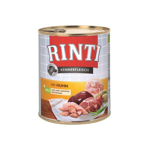 Rinti Kennerfleisch Huhn natvoer voor honden - kip 800g