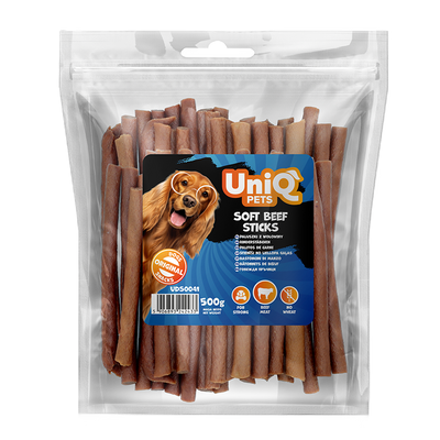 UNIQ PETS hondensnacks 500g Rundvlees sticks