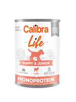 CALIBRA Dog Life Puppy & Junior Lam met rijst 400g