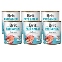 Brit Pate & Meat Salmon 6x800g
