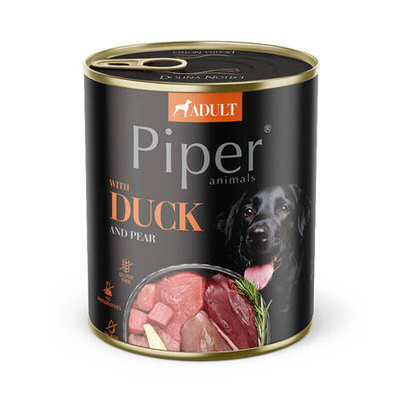 DOLINA NOTECI Piper voor honden met eend en peer 24x800g