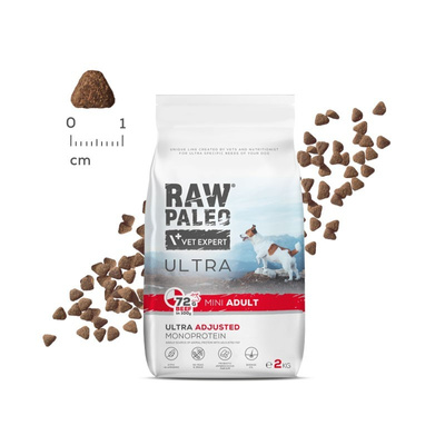 Vetexpert Raw Paleo Ultra Rundvlees Adult Mini 2kg