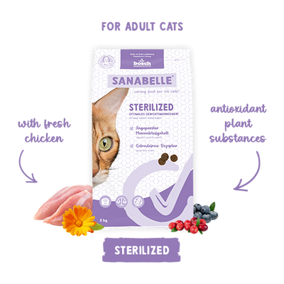 BOSCH Sanabelle Gesteriliseerd 8kg