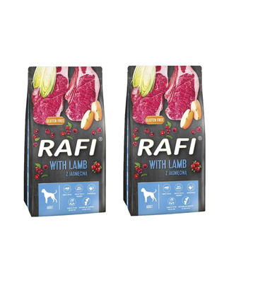 Dolina Noteci Rafi Droog Hondenvoer met Lam 2x10kg