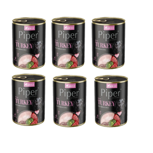DOLINA NOTECI Piper voor honden met kalkoen en broccoli 6x800g
