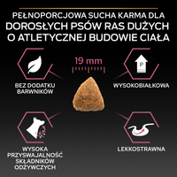 Purina Pro Plan Large Adult Athletic Optiderma Zalm & Rijst 14kg 