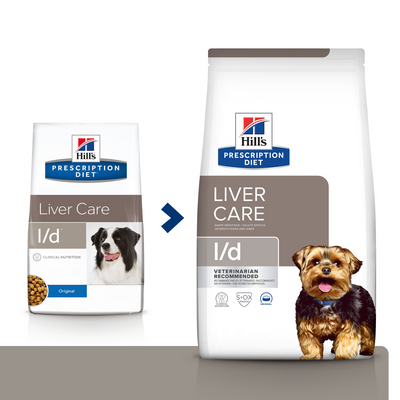 Hill's PD Prescription Diet Canine l/d Liver Care 10kg + GRATIS een verrassing voor je hond!