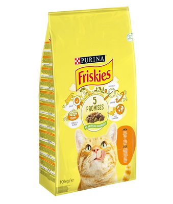 PURINA Friskies Kip en Groente Kattenvoer 10kg