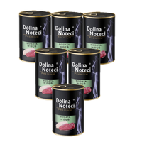 Dolina Noteci Premium voor katten rijk aan ganzen 6x400g