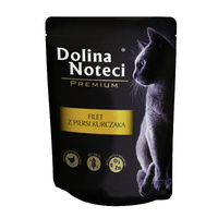 Dolina Noteci Premium voor Katten Kippenborstfilet in Saus 10x85g