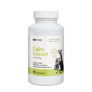 LAB-V Calm Support - Ondersteuning bij symptomen van stress en gedragsstoornissen 90 capsules