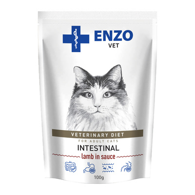 ENZO VET Intestinal met lam in saus voor katten 100g