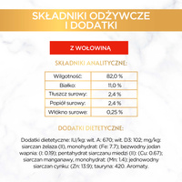 Purina Gourmet Gold Sauce Delight met Rundvlees 85g