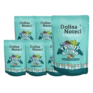 Dolina Noteci Supervoeding Forel en Tonijn 10x85g