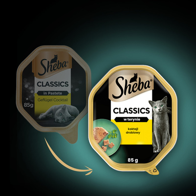 Sheba Classics Gevogelte Cocktail 85g