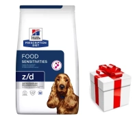 Hill's PD Prescription Diet Canine z/d Food Sensitivities 10kg + GRATIS een verrassing voor je hond!