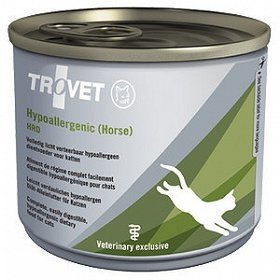 TROVET HRD Hypoallergenic Horse voor katten 200g 