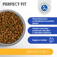 PERFECT FIT Sensitive 1+ met kalkoen 750g 