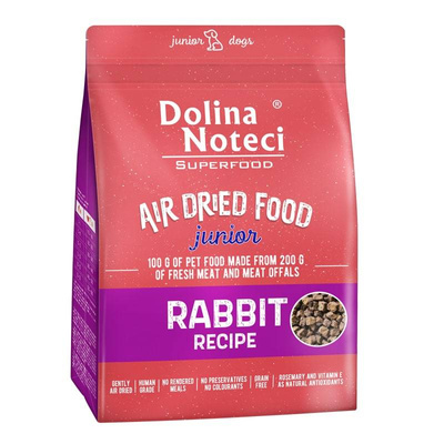 DOLINA NOTECI Superfood Junior konijnenvoer - gedroogd hondenvoer 5kg