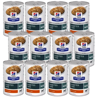 Hill's PD Prescription Diet Canine Diabetes Care w/d 12x370g 