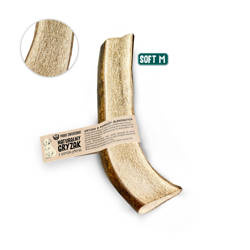 Paka Zwierzaka Natuurlijke Hertenhoorn Kauw Zacht M