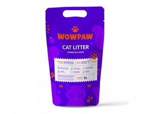 WOW PAW Bentoniet Strooisel - Lavendel voor katten 5L
