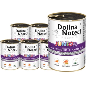 Dolina Noteci Premium Junior Rijk aan konijnenlever 12x400g