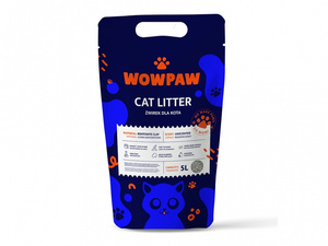 WOW PAW Bentoniet Strooisel - Ongeparfumeerd voor katten 4x5L