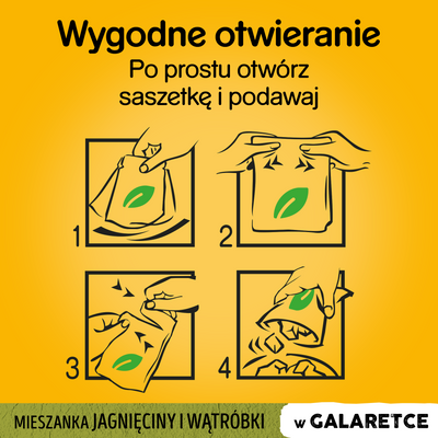 Pedigree Natvoer voor Volwassen Honden met Lam Gelei 100g