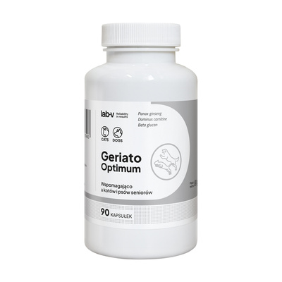LAB-V Geriato Optimum - Gezondheidsondersteuning voor honden en katten 90 capsules