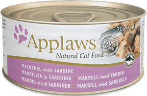 APPLAWS Mackerel With Sardine In Broth Tin 70g