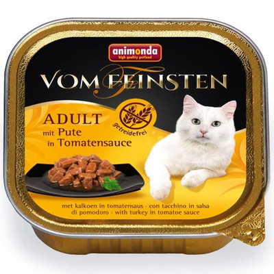 Animonda Cat Vom Feinsten Adult Kalkoen in Tomatensaus 100g