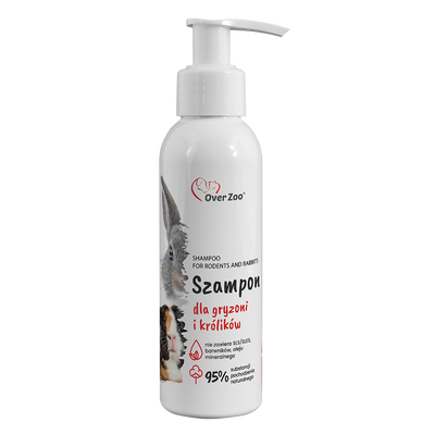 OVER ZOO Shampoo voor knaagdieren en konijnen 125ml