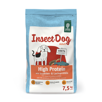 GREEN PETFOOD InsectDog Eiwitrijk 7.5kg 