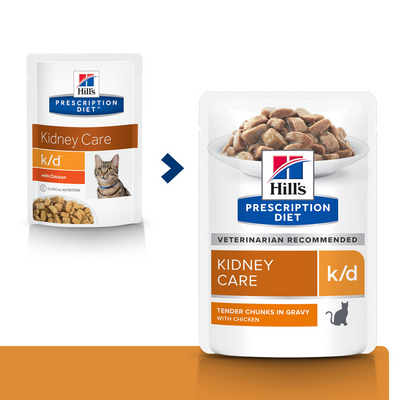 Hill's PD Prescription Diet Feline k/d Kip 85g 