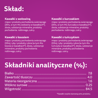 WHISKAS Adult Zakjes 40 x 85 g Gemengde smaken - natvoer voor volwassen katten in gelei (vleeswaren met: rund, kip, zalm, tonijn)