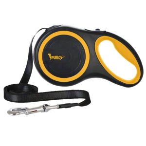 PURLOV- Automatische hondenriem, webbing met vergrendeling tot 15kg