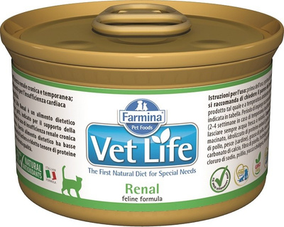 Farmina Vet Life Feline Nier 12x85g