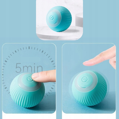 Interactief speeltje voor kat/hond die ontsnapt aan led-bal 