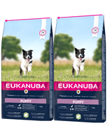 EUKANUBA Puppy&Junior Small/Medium Lamb&Rice 2x12kg