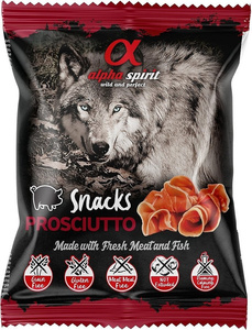 ALPHA SPIRIT Prosciutto Snacks met varkensvlees 50g