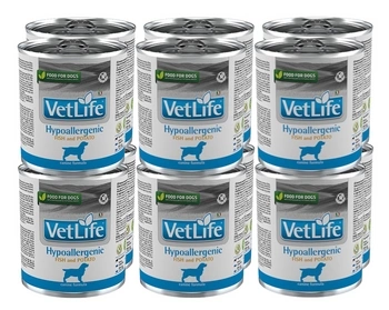 Farmina Vet Life Canine Hypoallergeen Vis & Aardappel 6x300g