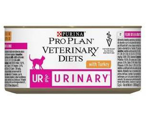 PURINA Pro Plan Veterinary Diets UR Urinary Cat Kalkoen 6x195g