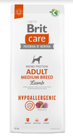BRIT CARE Dog Hypoallergenic Adult Medium Breed Lamb 12kg