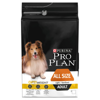 Purina Pro Plan Adult Light Optiweight Gesteriliseerd Kip en Rijst 3kg