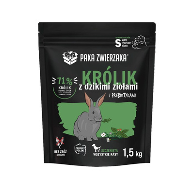 Pet Pack - SH Konijn en Wilde Kruiden PUPPY droogvoer 1.5 kg