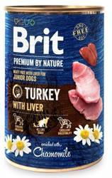 Brit Premium By Nature Kalkoen met Lever 400g