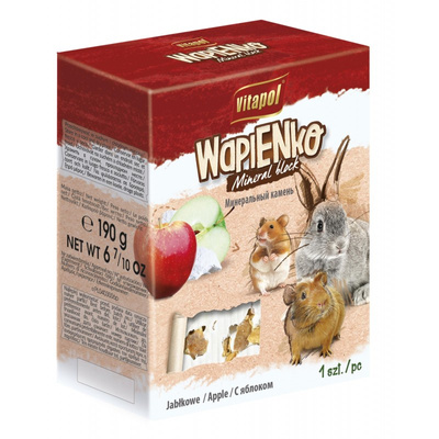 Vitapol Appelkalkblokje XL voor knaagdieren en konijnen 190g