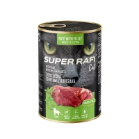 DOLINA NOTECI Super Rafi Cat P&F met wild en kippenhartjes 12x400 g