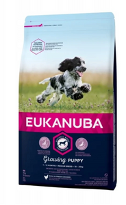 EUKANUBA Growing Puppy Middelgroot Ras Kip 3kg